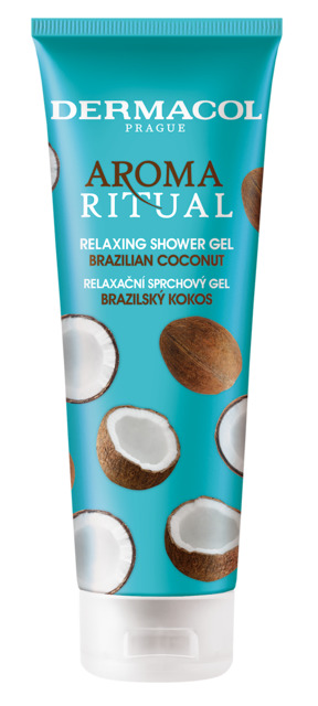 Dermacol - Aroma Ritual  - Relaxačný sprchový gél - brazílsky kokos - 250 ml